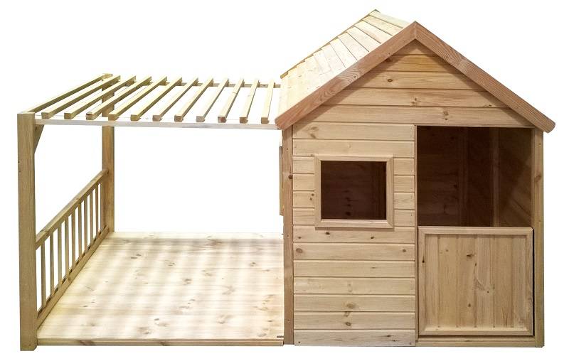 Maisonnette Margot pour enfant L.2,34 x l.1,19 x H.1,58 m - Image 1