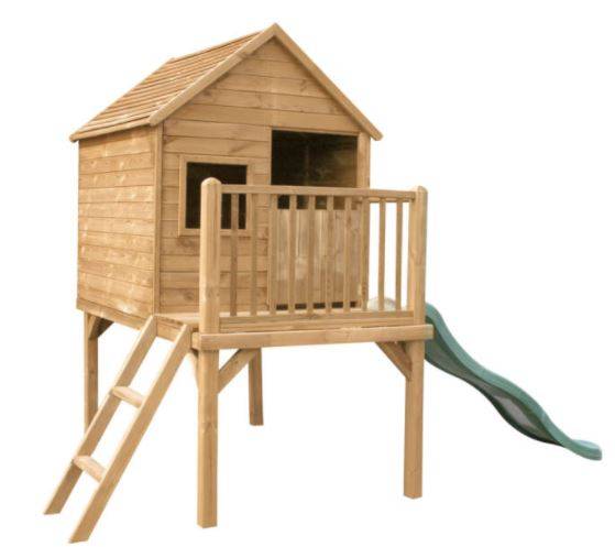 Maisonnette Tomy avec toboggan L.3,15 x l.1,73 x H.2,45 m - Image 1