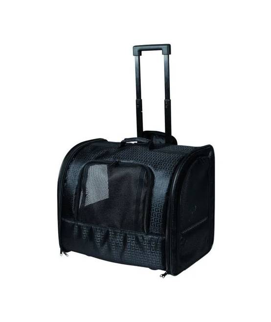 Trixie - Bolsa de transport polyester noir avec roues - TRIXIE - Image 5
