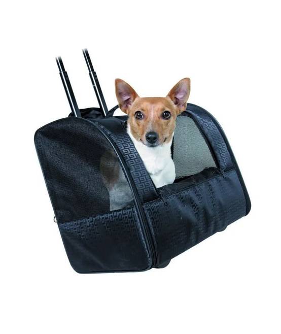Trixie - Bolsa de transport polyester noir avec roues - TRIXIE - Image 7