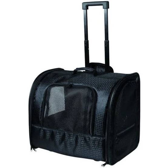 Trixie - Bolsa de transport polyester noir avec roues - TRIXIE - Image 4