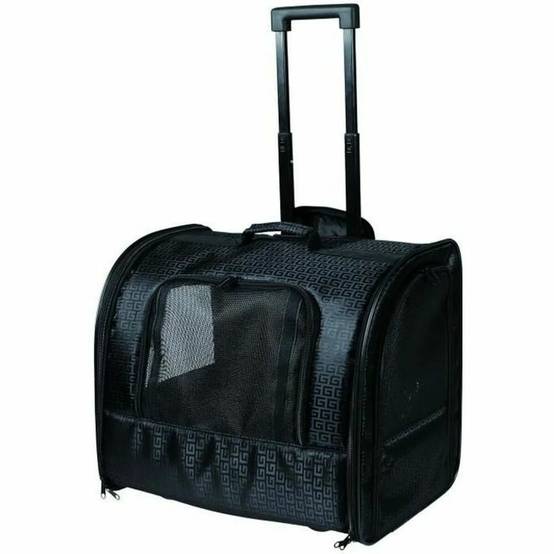 Trixie - Bolsa de transport polyester noir avec roues - TRIXIE - Image 2