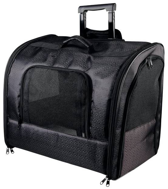 Trixie - Bolsa de transport polyester noir avec roues - TRIXIE - Image 1