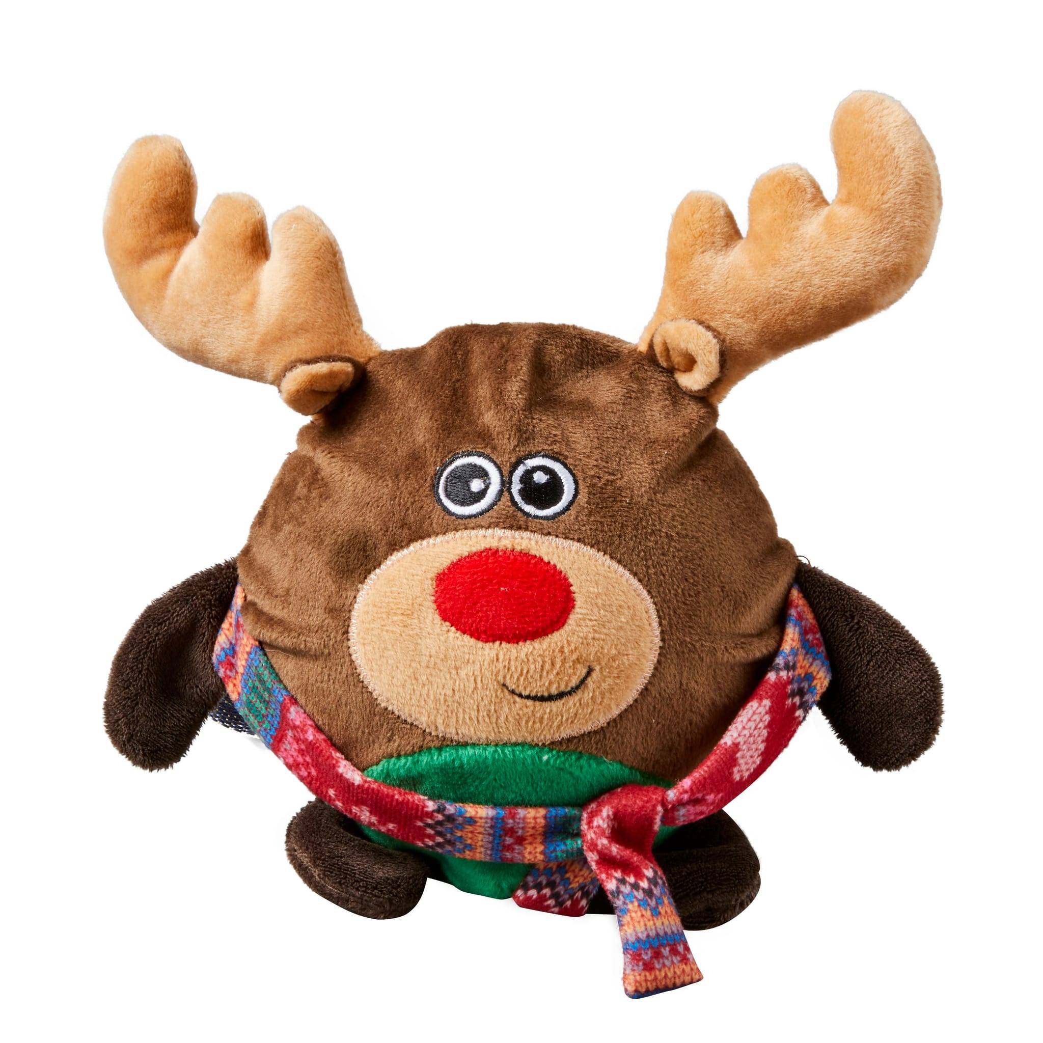 Balle rebondissante Renne de Noël