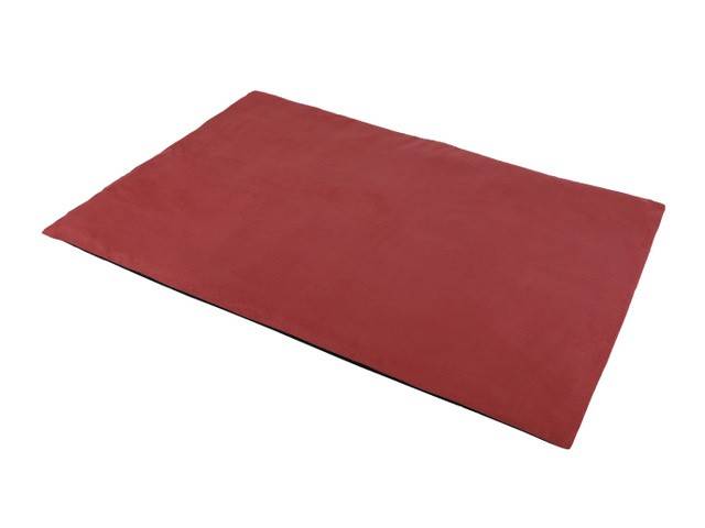 Brandy - Tapis plat pour chien taupe et terracotta L.65 x l.100 x H.3cm