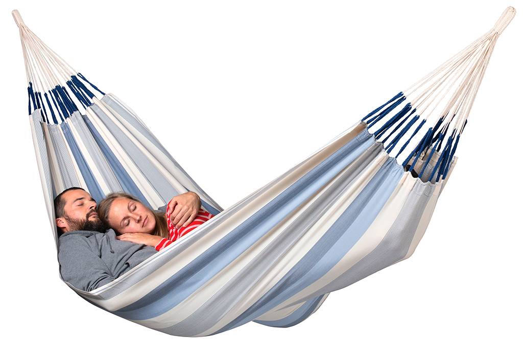 La Siesta - La Siesta - Hamac classique double outdoor Brisa Sea Salt - Image 5