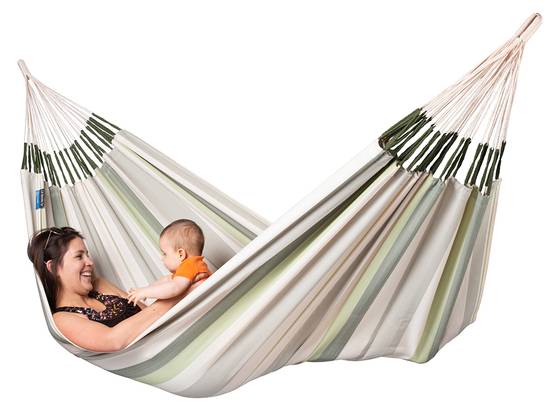La Siesta - La Siesta - Hamac classique double outdoor Brisa Cedar - Image 4