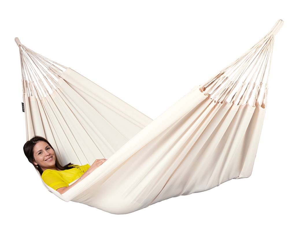 La Siesta - La Siesta - Hamac classique double outdoor Brisa Vanilla - Image 4