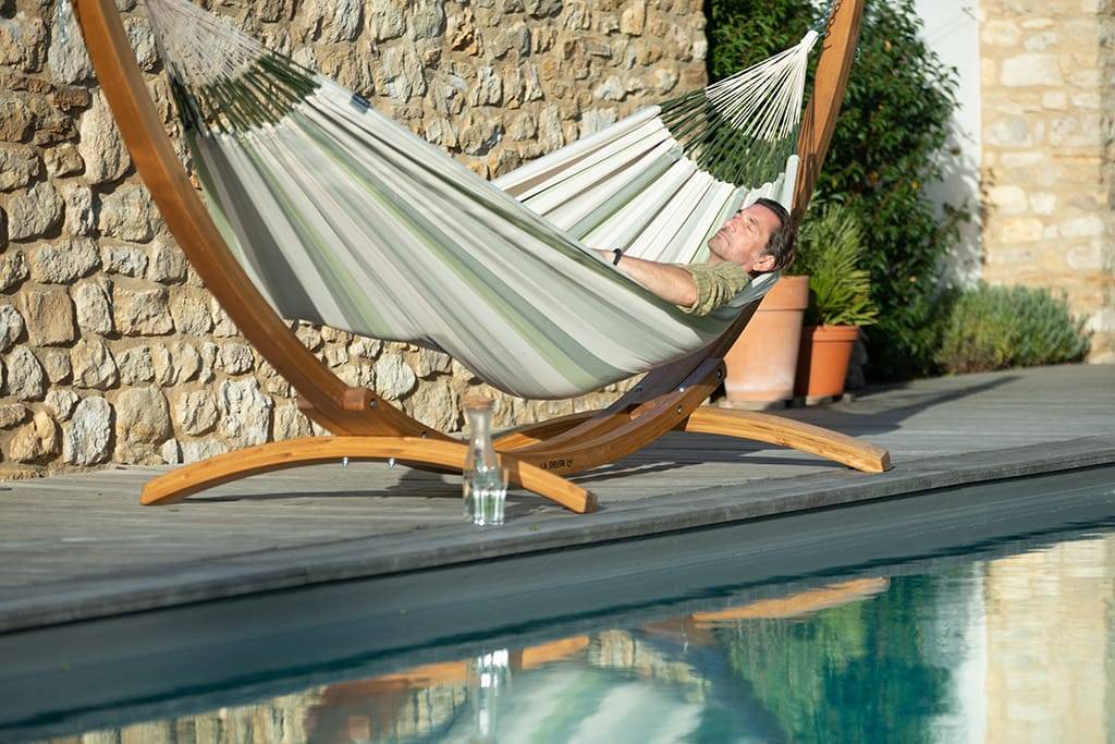 La Siesta - La Siesta - Support Elipso en mélèze FSC pour hamac double - Image 6