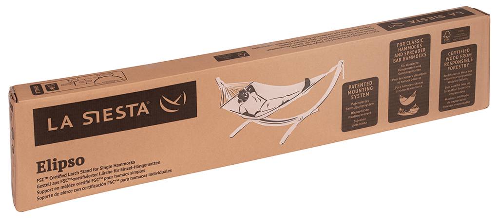La Siesta - La Siesta - Support Elipso en mélèze FSC pour hamac double - Image 7