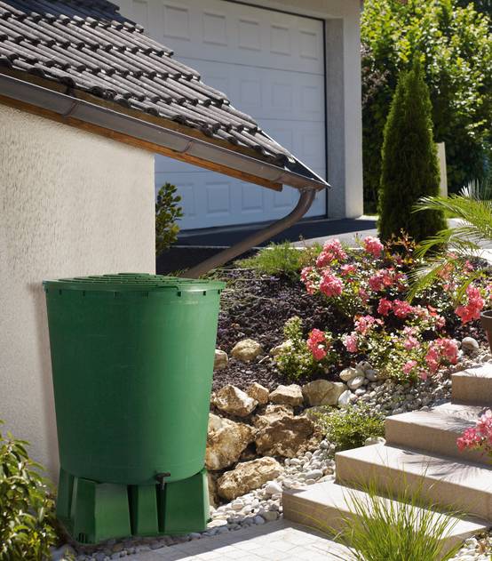 Belli - Récupérateur d'eau de pluie 500L PVC Vert - BELLI - Image 2