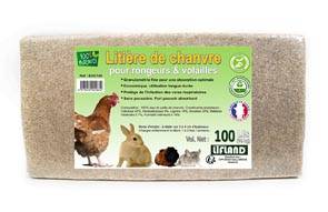 Lifland - Litière pour poules et rongeurs au chanvre naturel – LIFLAND