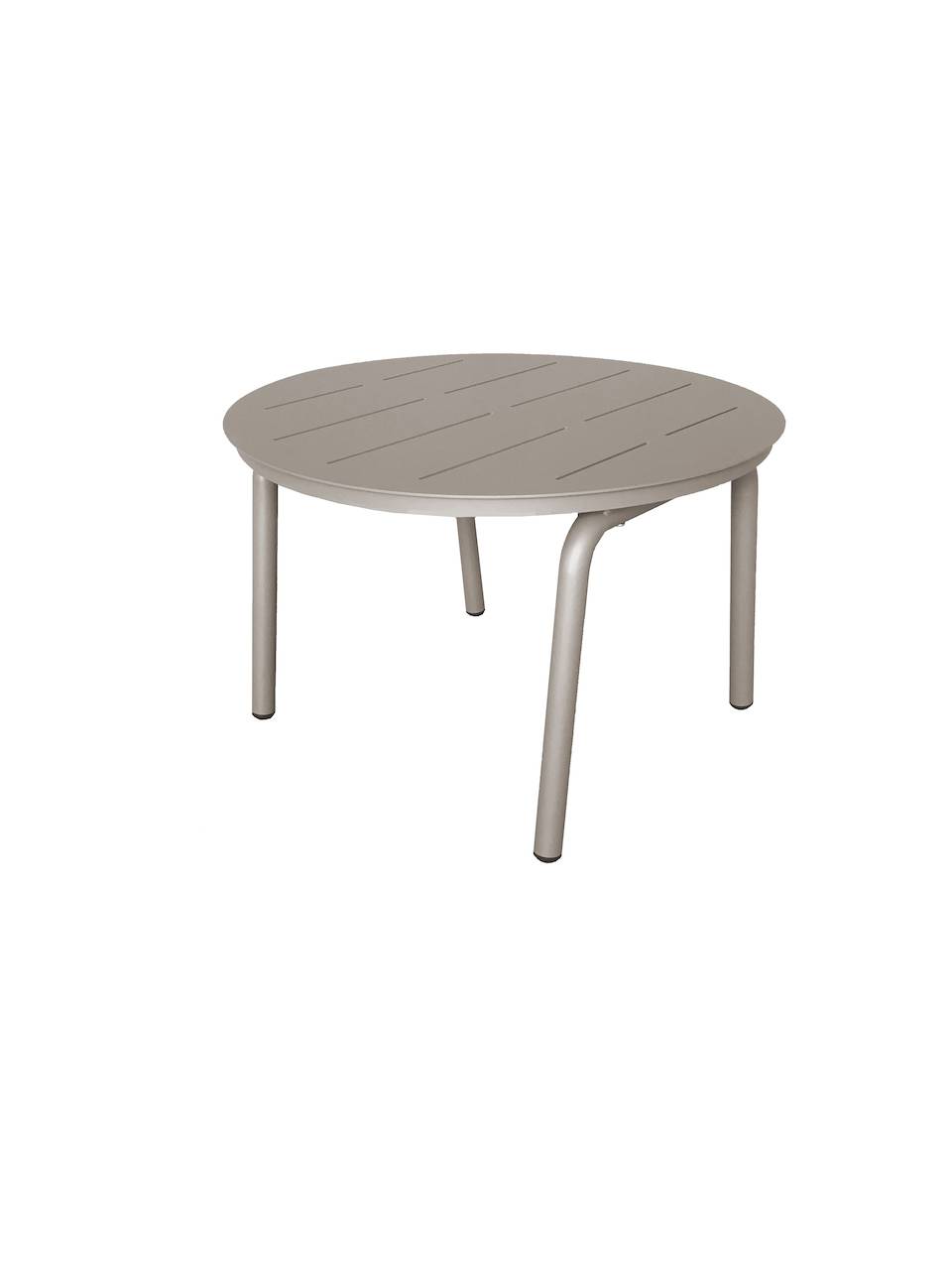 L'Estivalier - L'Estivalier - Table basse ronde Ben en aluminium - Ø60 x H.38 cm - Image 3