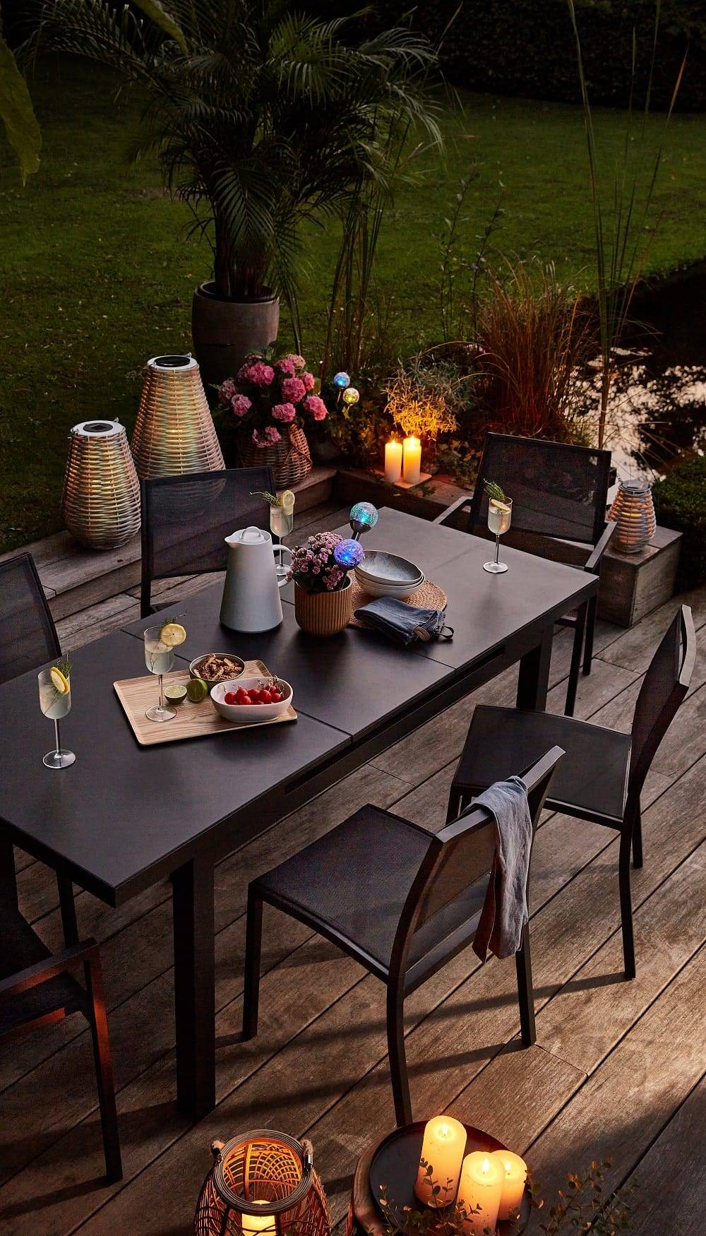 Ecloz - Ecloz - Table extensible Mini Vera L.140/180 x l.75x H.76 cm - Image 4