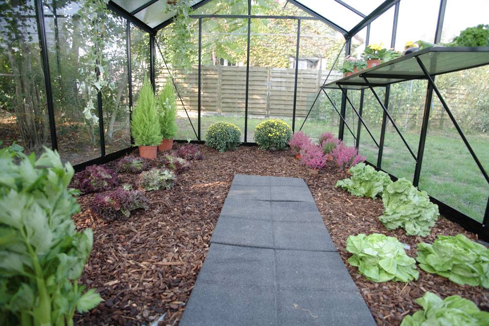 ACD Pro - Serre de jardin verre trempé aluminium noir 13,62 m² Prestige R306H Blackline avec embase - ACD Pro - Image 3