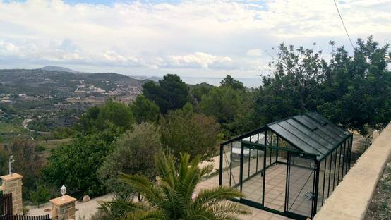 ACD Pro - Serre de jardin verre trempé aluminium noir 13,62 m² Prestige R306H Blackline avec embase - ACD Pro - Image 4