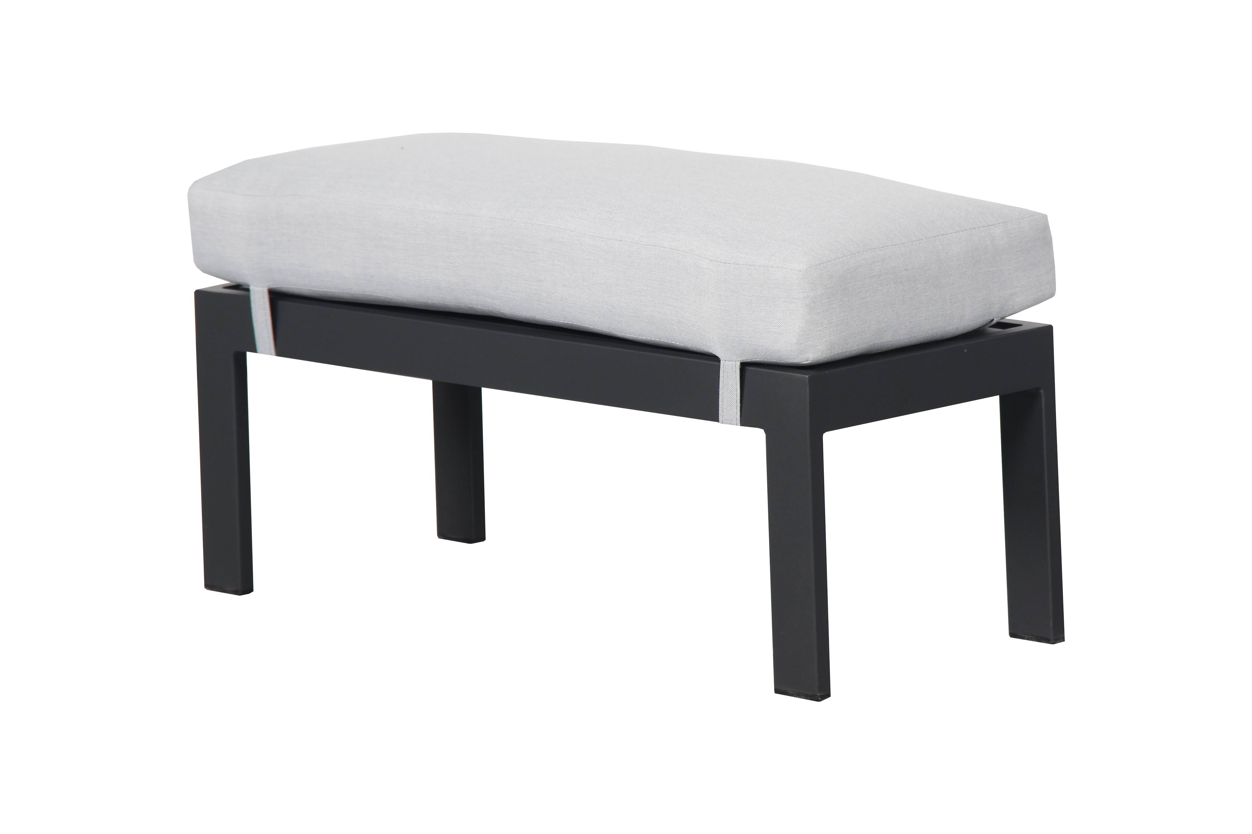 Ecloz - Salon de jardin aluminium anthracite et gris 8 personnes Family ECLOZ - Imagen 7