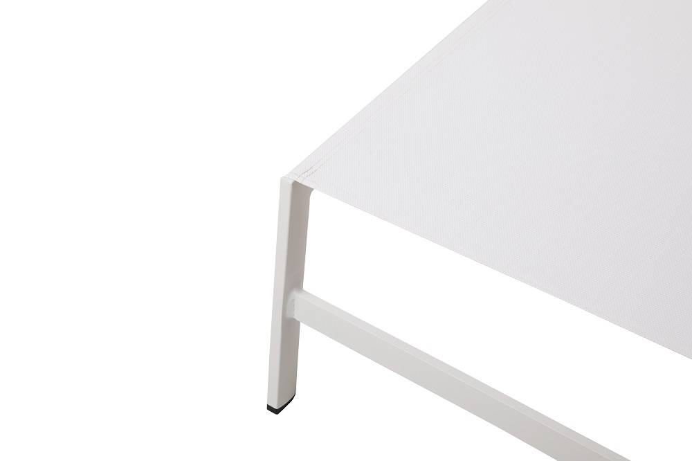 Ecloz - Ecloz - Bain de soleil Solar blanc - L.193 x l.63 x H.34 cm - Imagen 2