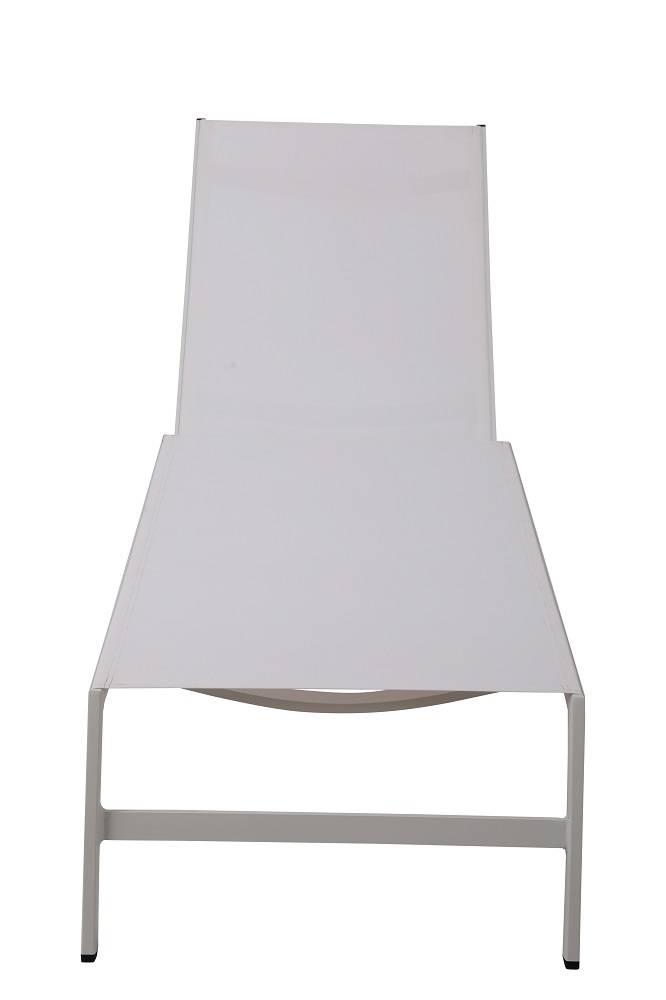 Ecloz - Ecloz - Bain de soleil Solar blanc - L.193 x l.63 x H.34 cm - Imagen 5