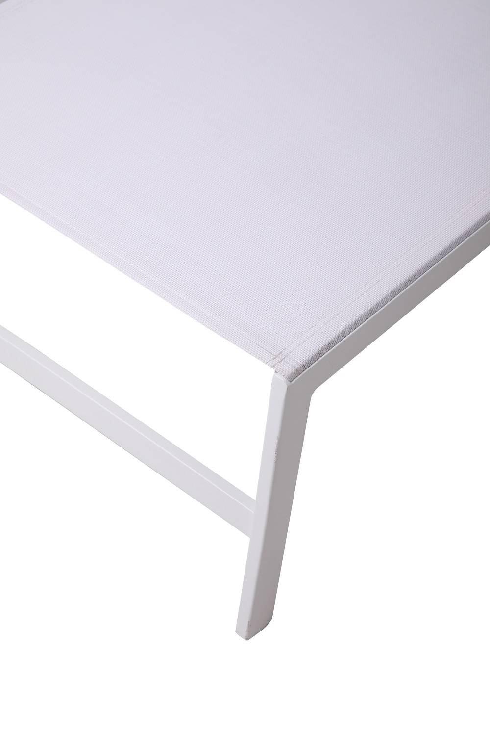 Ecloz - Bain Soleil Solar Plus blanc av accoudoirs L.193 x l.70 x H.34 cm - Image 4