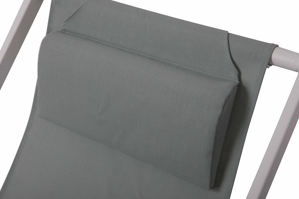 Midi au Soleil - Midi al sol - Silla plegable verde - L.100 x l.60 x A.34/94 cm - Imagen 2