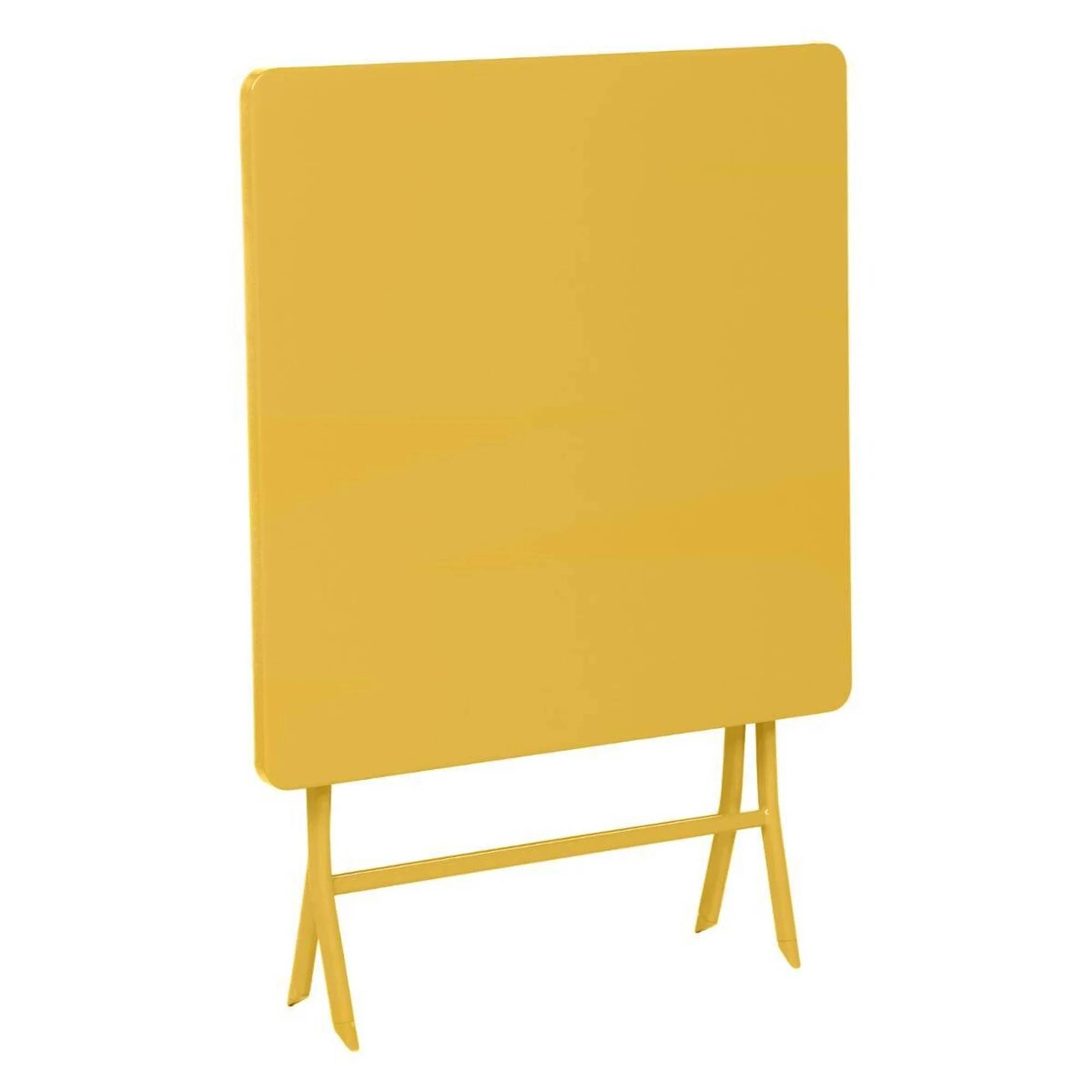 Hesperide - Table de jardin carrée moutarde – HESPERIDE - Image 7