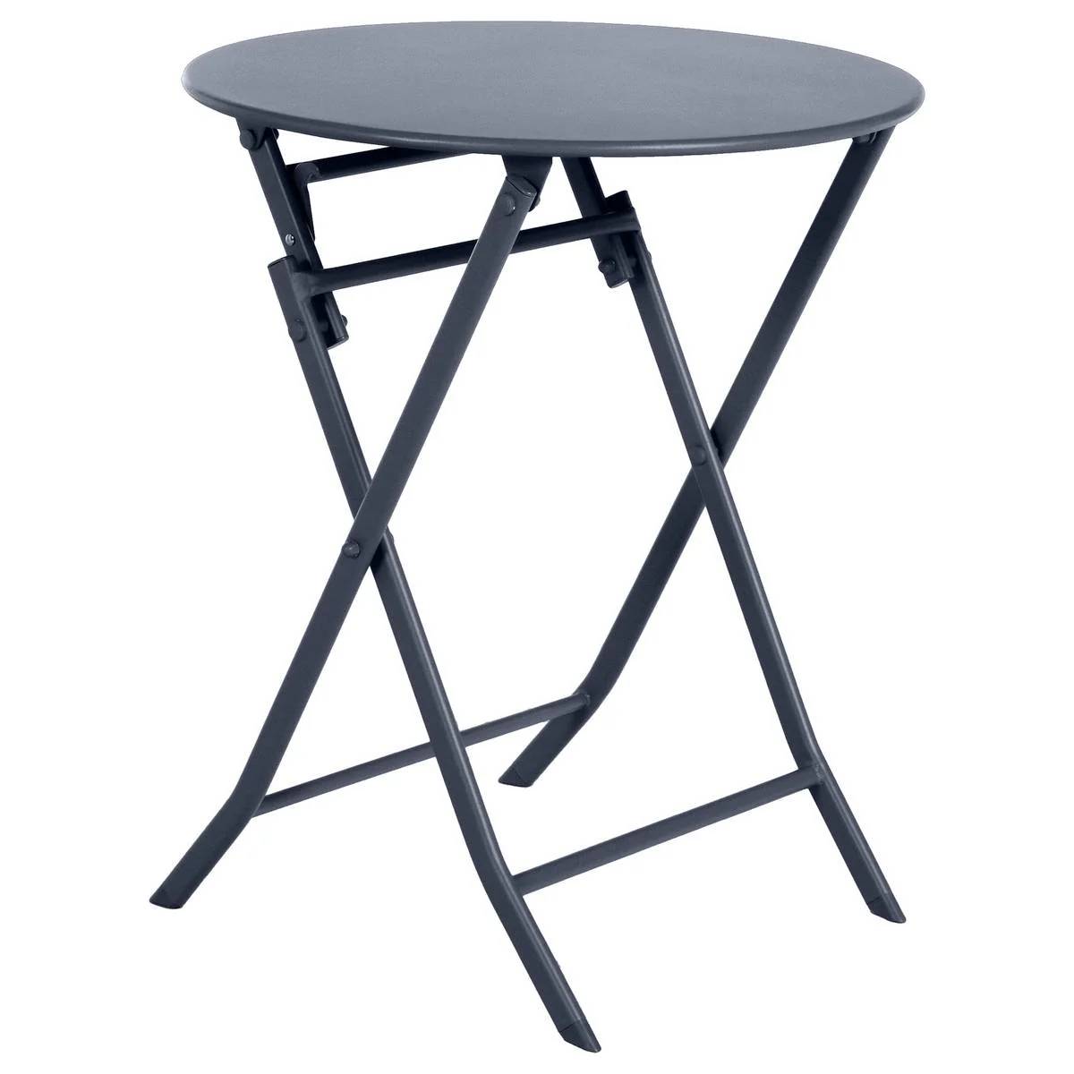 Hesperide - Table de jardin ronde graphite - HESPERIDE - Image 3