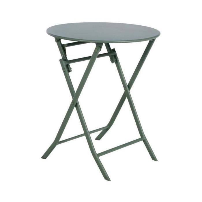 Hesperide - Hesperide - Table Greensboro ronde kaki - Ø60 x H.71 cm - Image 1
