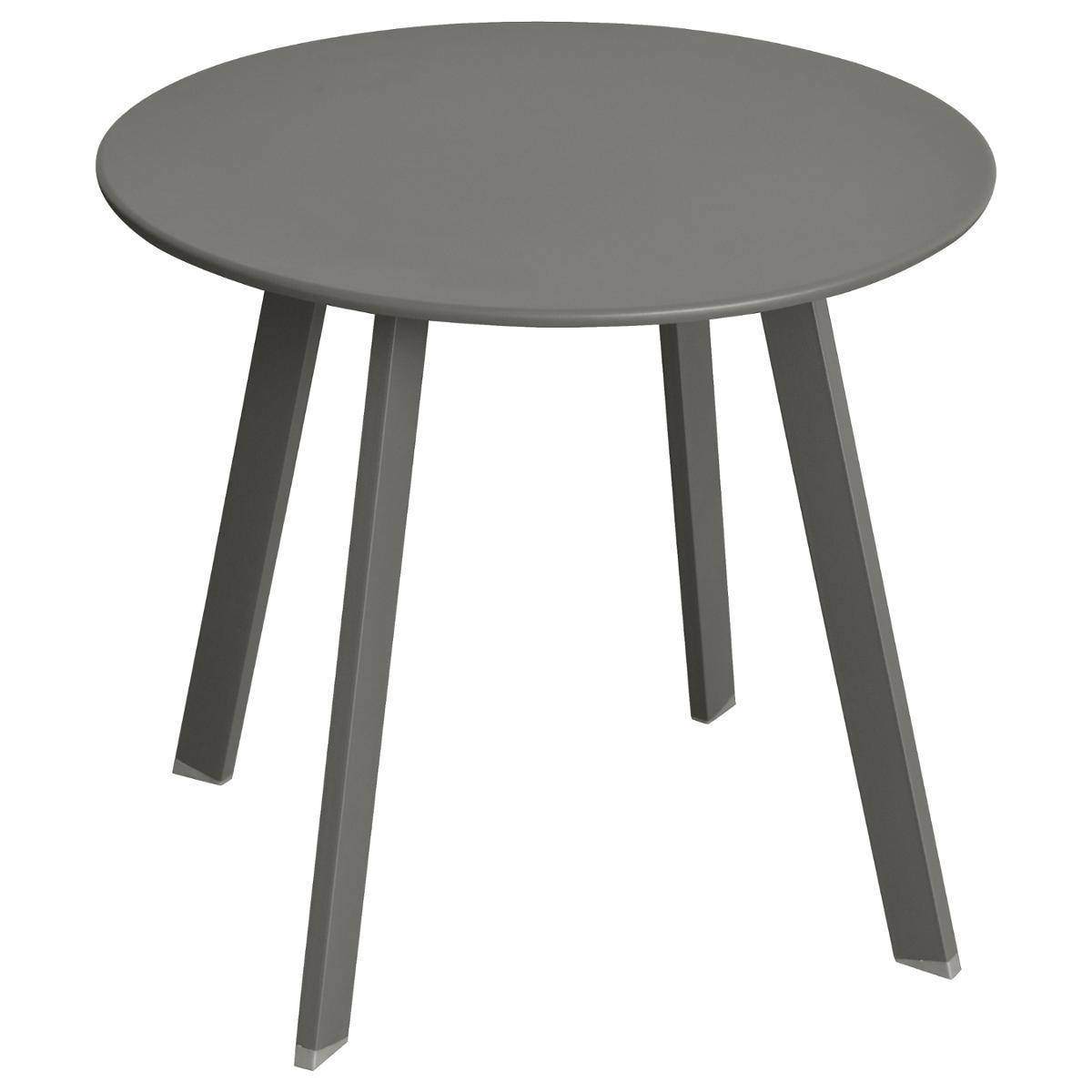 Hesperide - Hesperide - Mesa auxiliar Saona pizarra - Ø50 x H.45 cm - Imagen 1