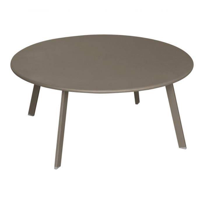 Hesperide - Hesperide - Table d'appoint Saona tonka - Ø70 x H.40 cm