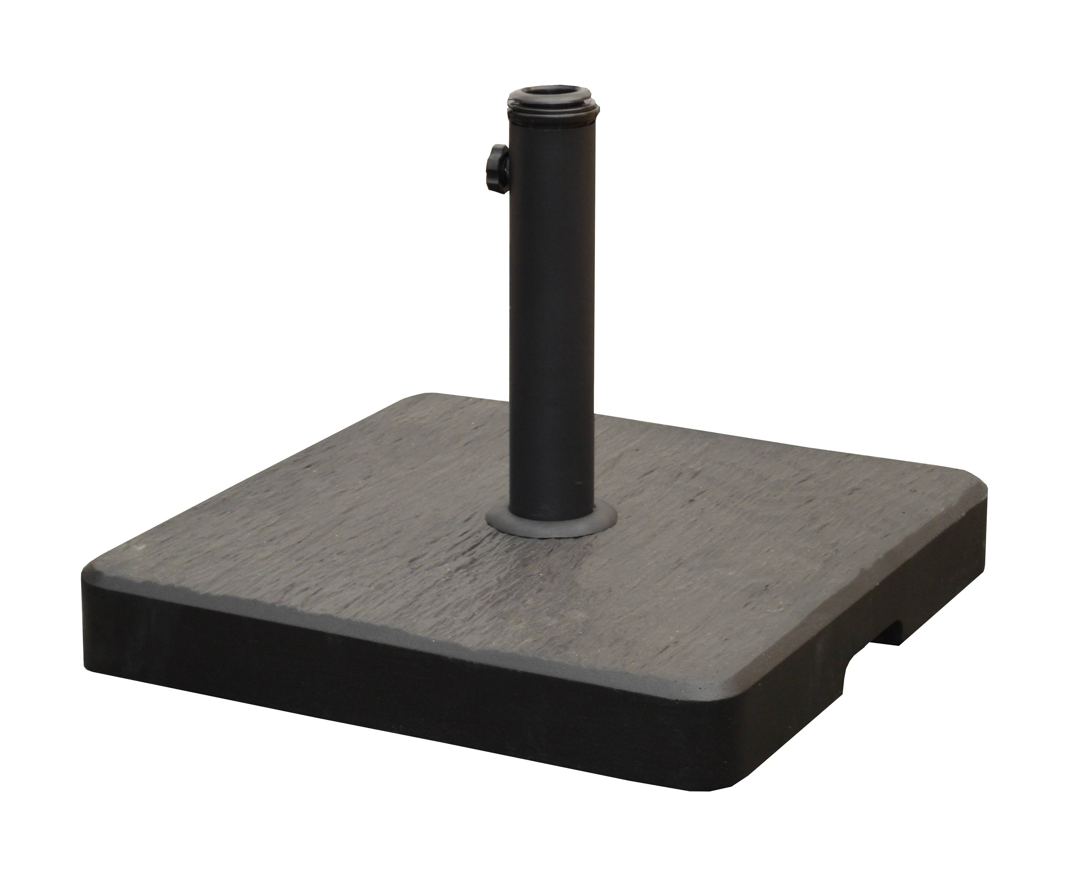 Pro Loisirs - Pied de parasol dalle béton pour parasol déporté 20kg Proloisirs