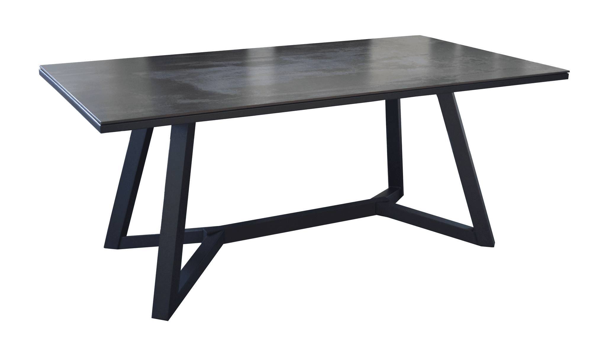 Pro Loisirs - Pro Loisirs - Table AGIRA Graphite Trilium L.200 x l.100 x H.75cm - Image 1