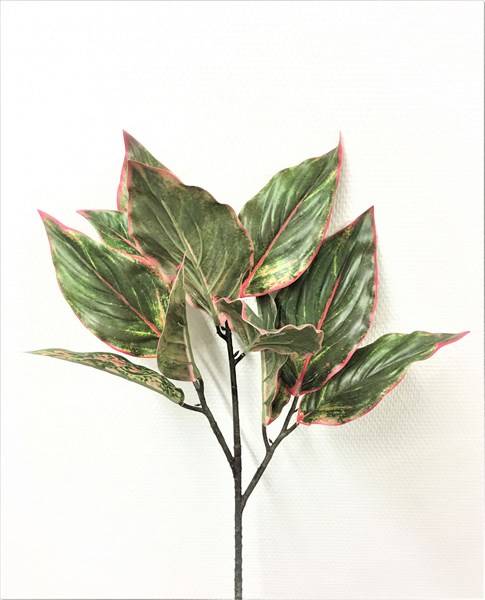 Kalyste - Tige hypoestes artificielle rose/vert foncé H.80 cm
