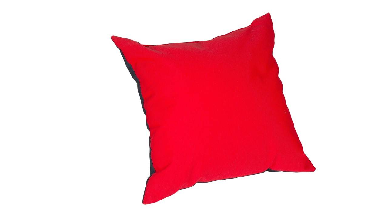 Jardin privé - Jardin Privé - Coussin Déco 40 X 40 Carmin - Imagen 1