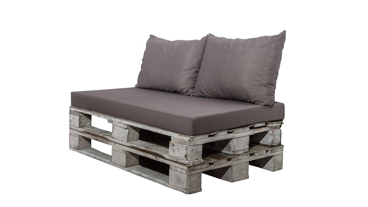Jardin privé - Jardin privé - Kit de coussins pour palettes taupe - Image 1