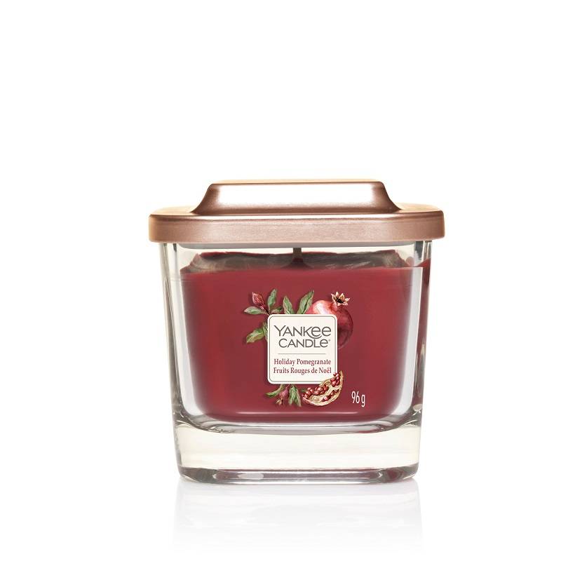 Yankee Candle - Bougie Elevation - Fruits rouges de Noël - Petit modèle - 96 g