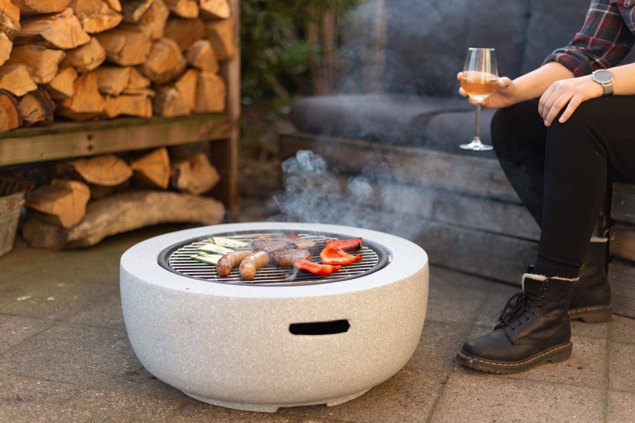 Esschert Design - Brasero barbecue rond ESSCHERT DESIGN - Image 3