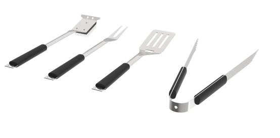 Somagic - Valisette 4 accessoires barbecue acier inoxydable SOFT TOUCH - SOMAGIC - Image 2
