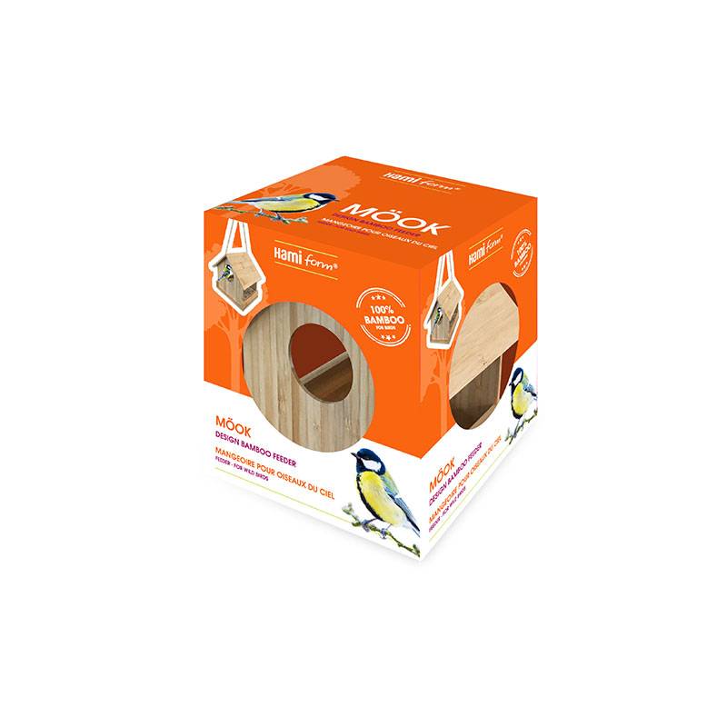 Hamiform - Mangeoire Mook pour oiseaux du ciel - En bamboo