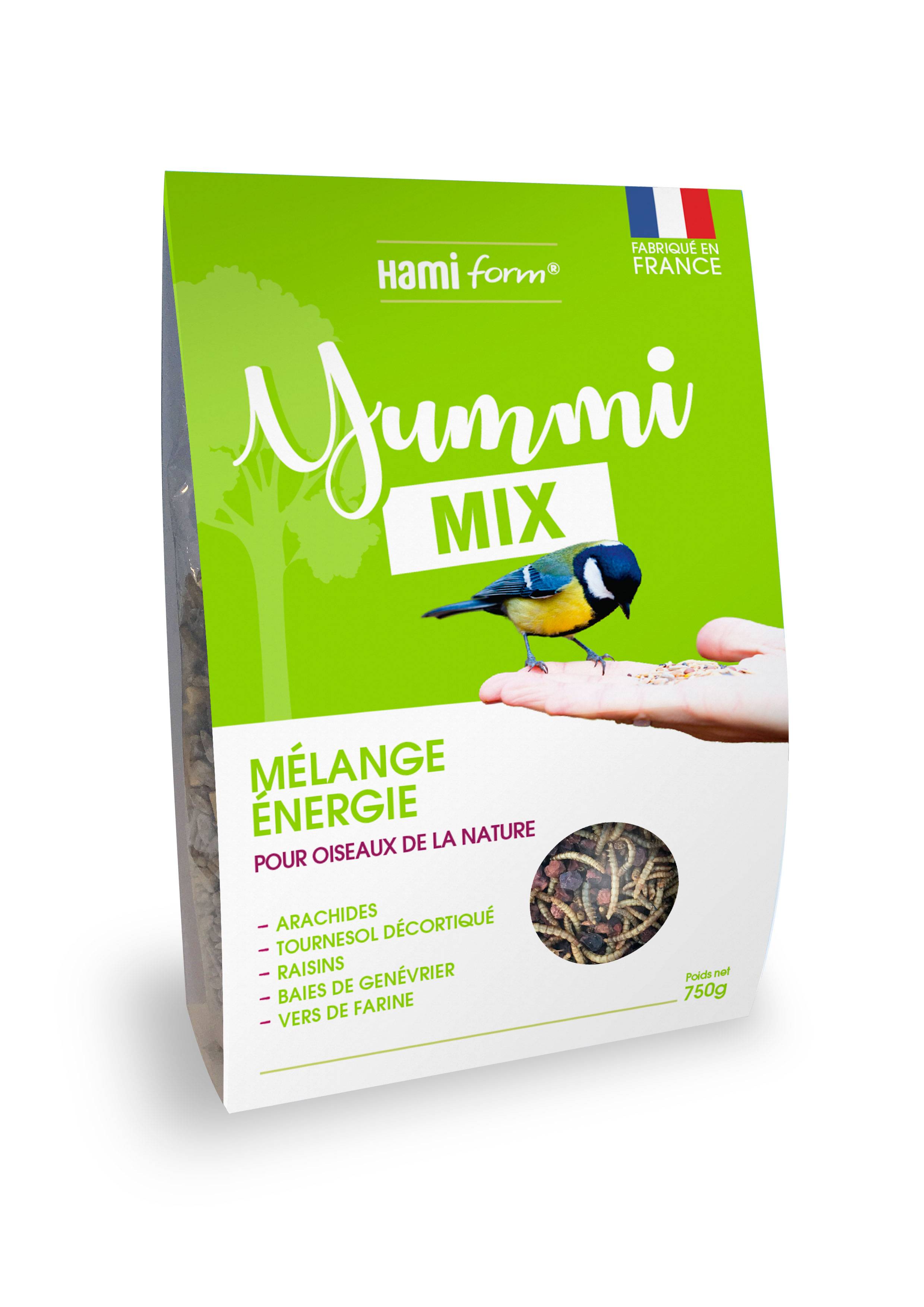 Hamiform - Mélange Energie - Yummi Mix pour oiseaux de la nature - 750 g