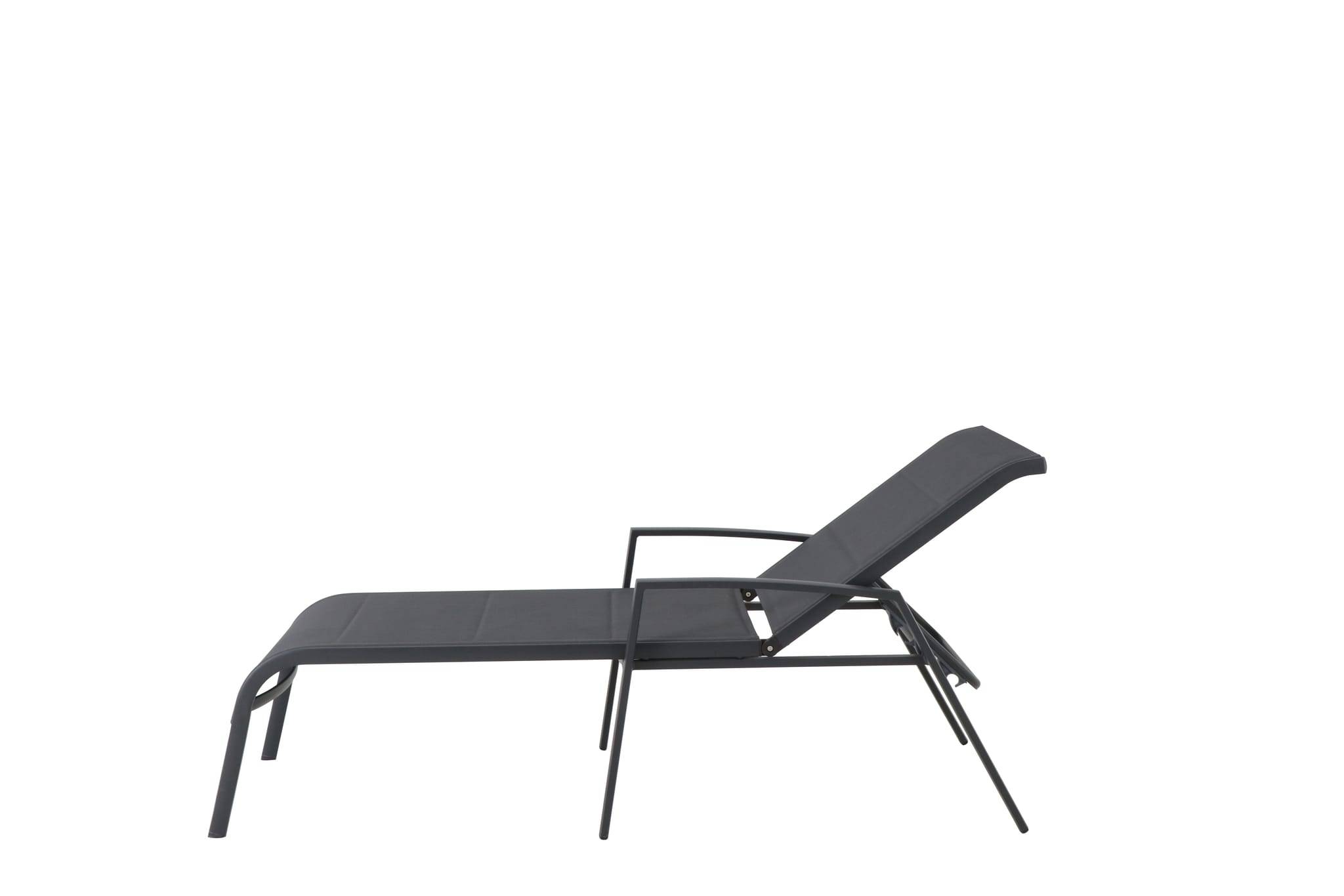 Bain de soleil Sommet gris - L205 x l63 x H61 cm - Image 3
