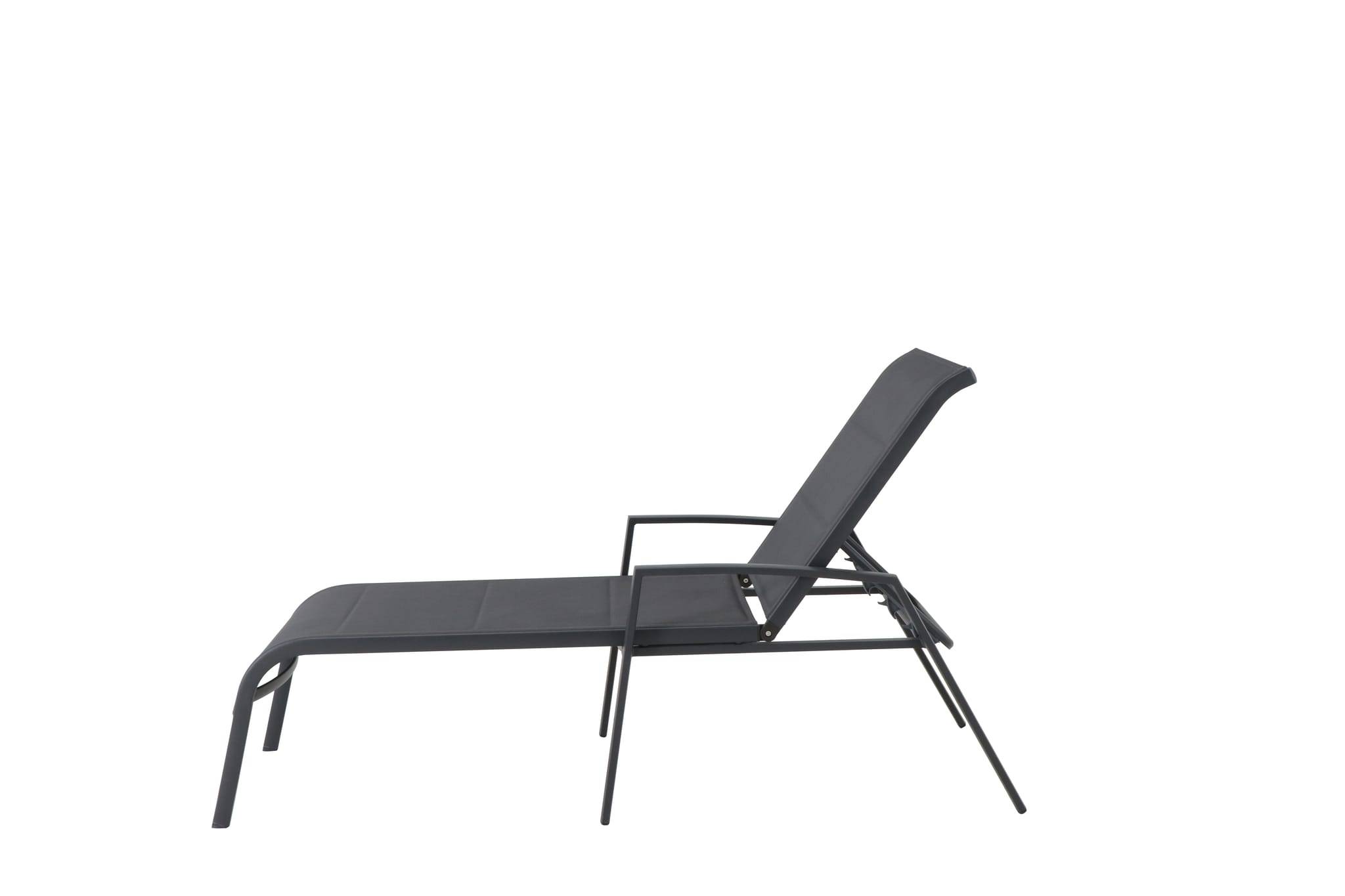 Bain de soleil Sommet gris - L205 x l63 x H61 cm - Image 4