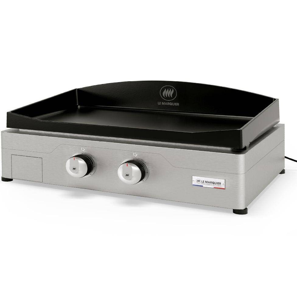 Le Marquier - Plancha électrique à poser inox satiné Signature Allure 260 Duo Le Marquier - Imagen 10