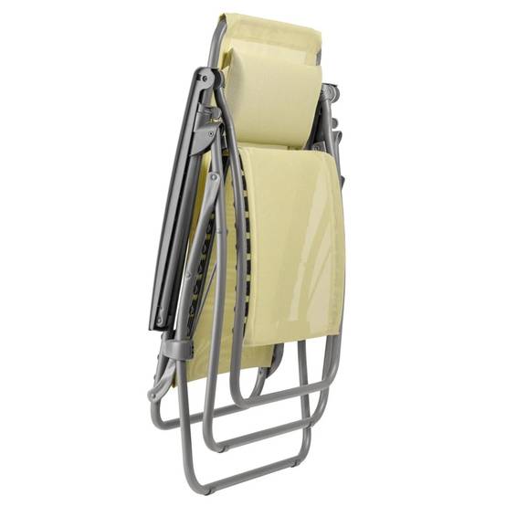Lafuma-Mobilier - Lafuma - Fauteuil Relaxe R Clip Batyline etamine L87xl68xH114 cm - Image 3