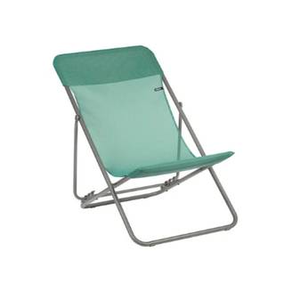 Lafuma-Mobilier - Maxi Transat de jardin acier batyline chlorophyle Lafuma Mobilier