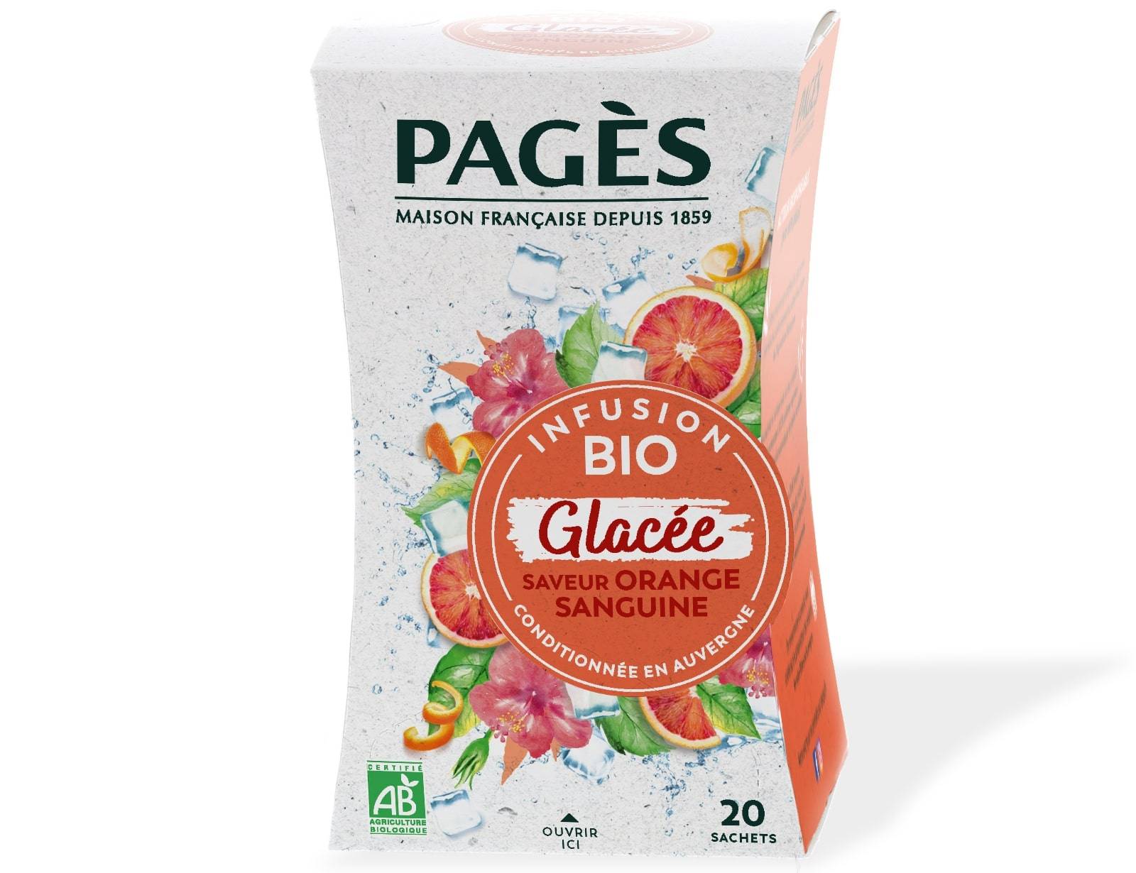 Pages - Infusion à froid BIO orange sanguine x20 - Pagès - Image 2