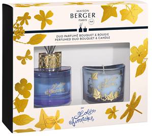 Maison Berger - Duo Mini Bougie/Bouquet Lolita - MAISON BERGER - Image 1