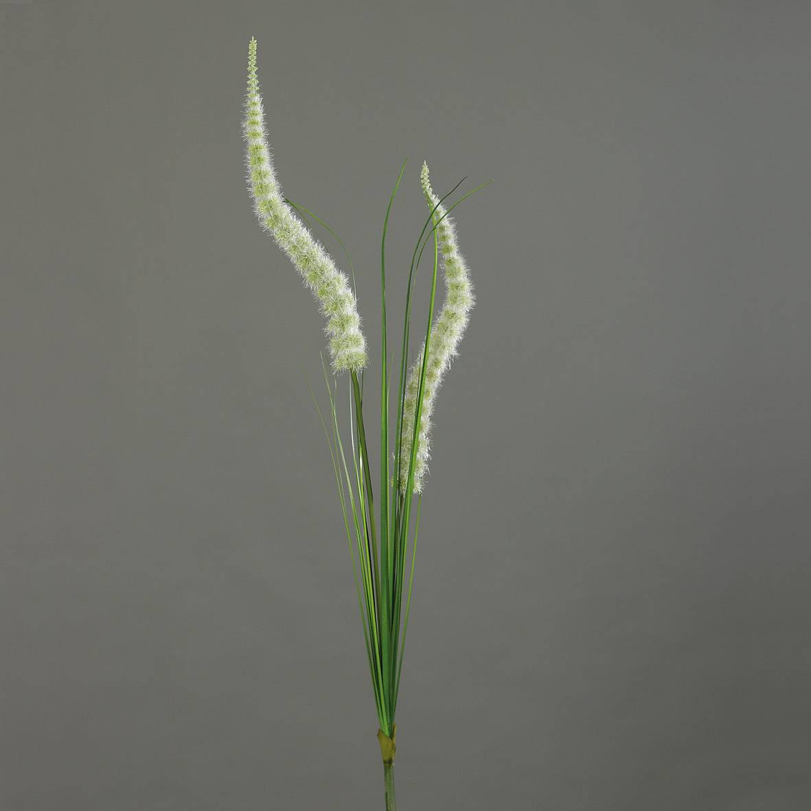 DPI - Tige herbe blanc vert artificielle H.133 cm