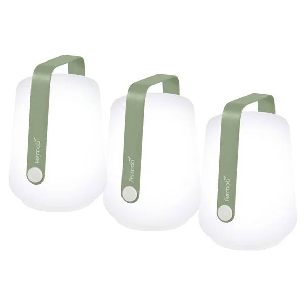 Lampe d'extérieur transportable LED PVC Cactus Ø 10 cm H 12 cm – FERMOB
