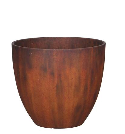 Mica Decorations - Mica Decorations pot Bravo - Rouille H.27 x Ø 31 cm - Image 2